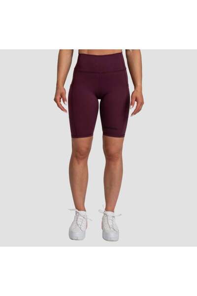 GymBeam Pantaloni scurți de motociclist pentru femei, culoare vinete