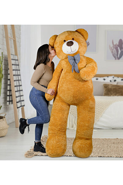 Pababo 200 Cm Papyonlu Dev Ayıcık – Sarılmalık Kocaman Peluş Ayıcık