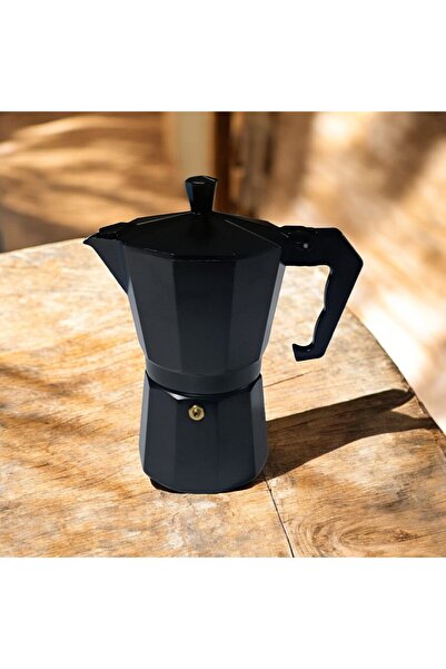 Coffee Time MOKA POT 6 FİNCAN SİYAH
