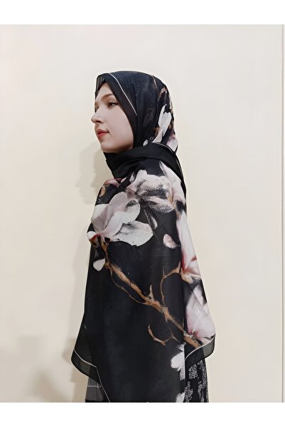 ESİMA Manolya Desen Pamuk Şal