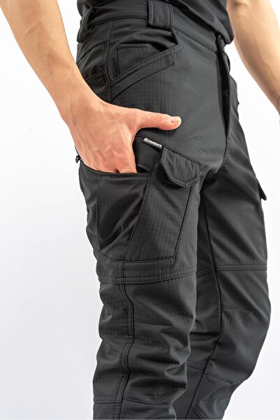 Wolff Combat Tactical Outdoor Water and Windproof Pants with Fleece Inside Ta...