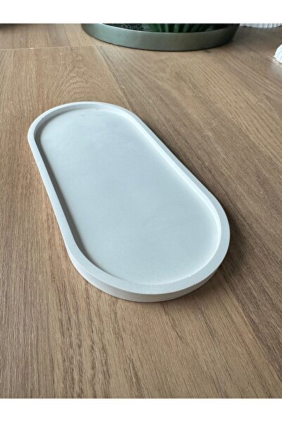 AURA ATELIER Decorative Presentation Plate Stone Powder