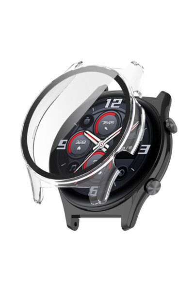 Techsuit [Pachet 360°] Carcasă + Folie pentru Honor Watch GS 3 Defense, Trans...