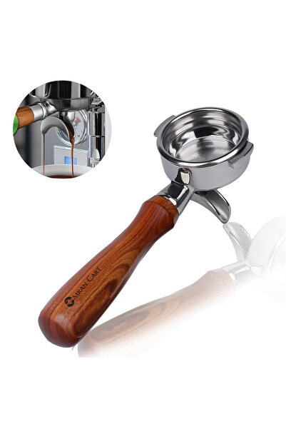 Omran Cart 58mm Dual Spout Portafilter for E61, Flair 58, ECM, Rocket, Sanrem...