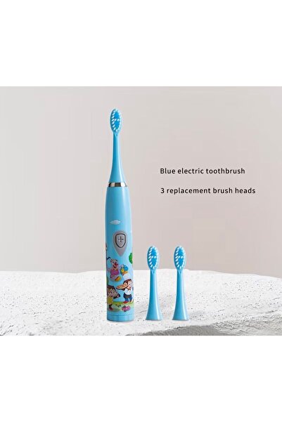 OEM Periuta electrica pentru copii cu perii moi si baterii, design atractiv, ...