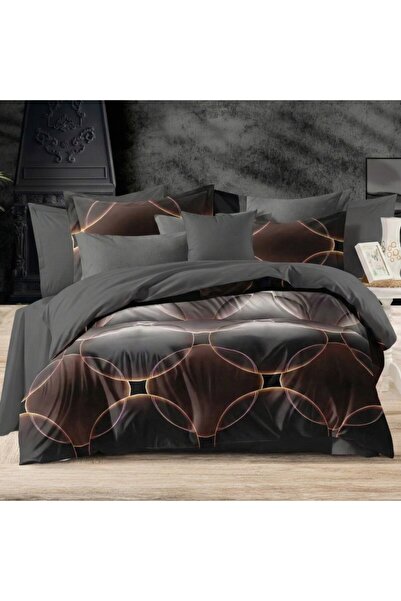 Pucioasa Διπλά σεντόνια 6 τεμαχίων, γεωμετρικό σχέδιο