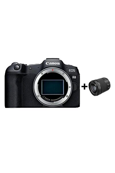 Canon كاميرا EOS R8 الرقمية بدون مرآة، هيكل أسود + عدسة RF 24-105mm F4-7.1 IS...