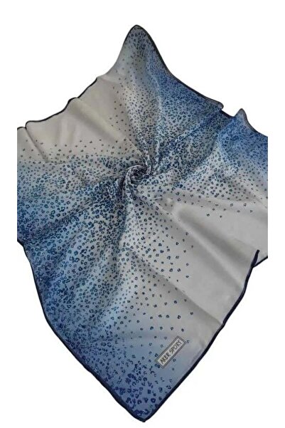 Aker Sport Eşarp IST 7923769-924 Lacivert Çiçek Desen