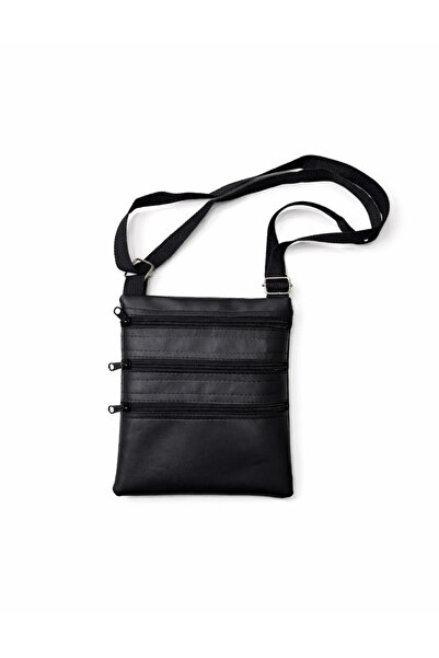 Meryem Çanta Waterproof Leather 3-Pocket Passport Wallet with Adjustable Draw...