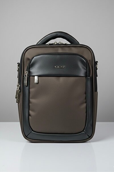 ÇÇS Brown Men's Crossbody Handbag 51058