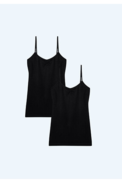 Brix 3111 Women's Double Black Color Tank Top