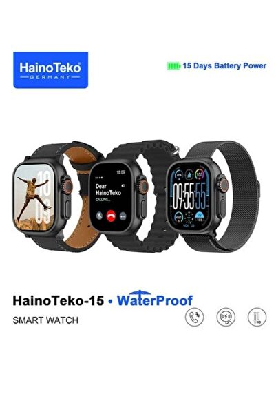 HAINOTEKO -15: Waterproof Smart Watch
