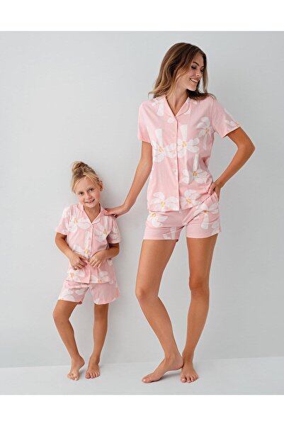 Rolypoly Mother-Daughter Pajamas (Sold Separately) Set 100% Cotton – Short-Sl...