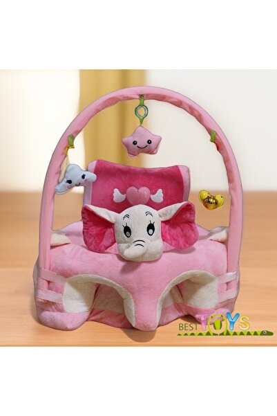 OEM Fotoliu confortabil pentru bebeluși cu arc de elefant + cadou