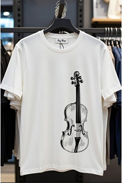 playwear PLAY WEAR Tricou cu design personalizat pentru vioară / muzică / muz...