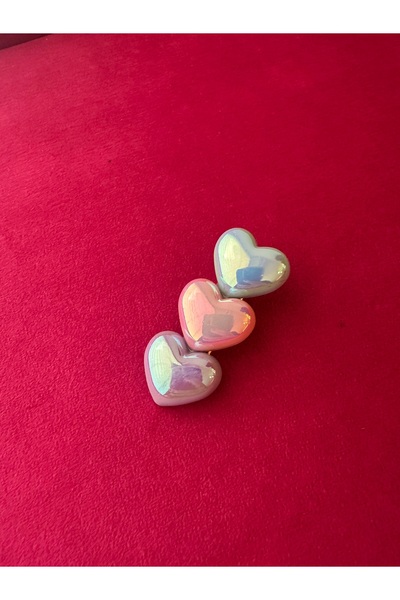 Milena Designer Store Milena Kids Three Hearts Shiny Crocodile Buckle