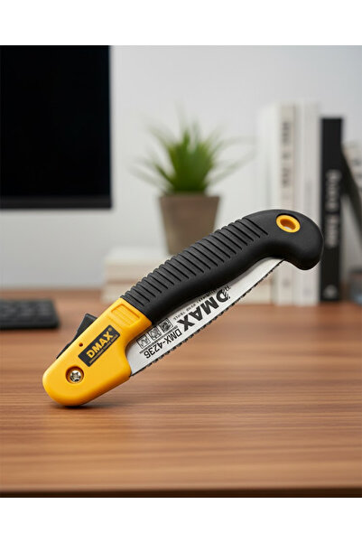 UCUZTEKNO Katlanabilir Budama Testeresi Ergonomik Tutuşlu Keskin Bıçak