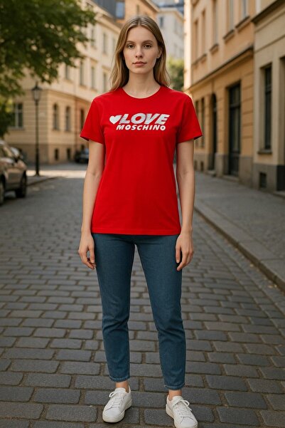 Love Moschino Tricou Dama model LOGO