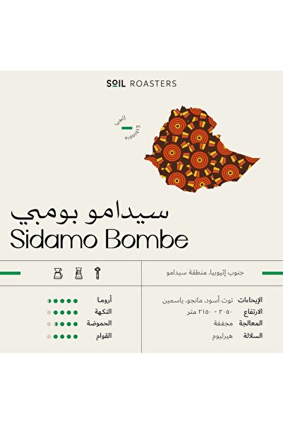 chemex co Swell Roastery - Ethiopia SIDAMO BOMBE Dried 250g