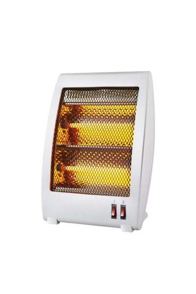 Nova سخان كوارتز كهربائي NH-1205H بقوة 800 واط مزود بعنصرين تسخين، وشبكة معدن...