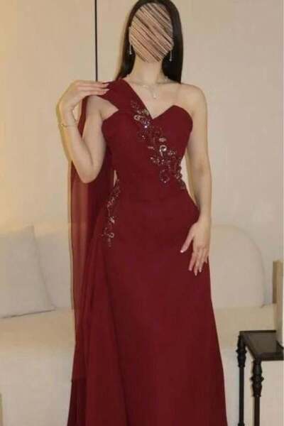 Genenic Dark red dress