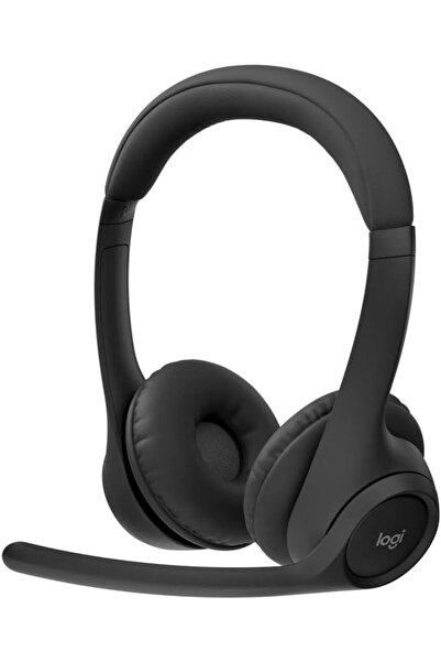 logitech سماعة رأس لاسلكية سوداء من زون 300، رقم الموديل 981-001407