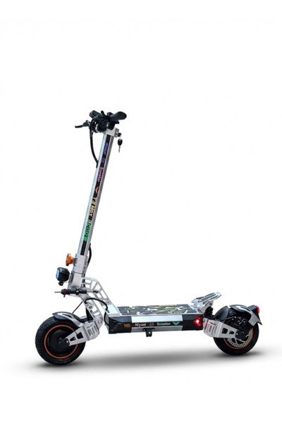 niyazi سكوتر كهربائي للكبار 60 فولت مع محركين بقوة 3200 واط وسرعة تصل إلى 80 ...