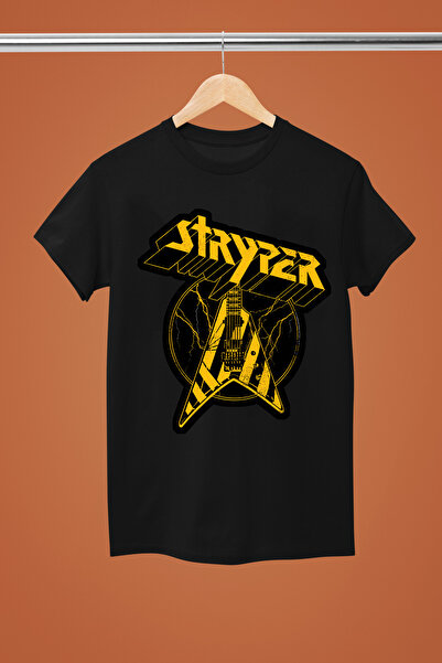 MAGORS Stryper the Rock Band Printed Cotton Short Sleeve Regular Fit Rock Tshirt