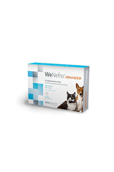 Wepharm WeNefro Advanced, supliment fuctie renala, caini si pisici, 30 cpr