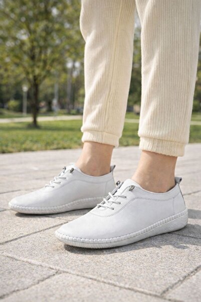 Daloğlu Genuine Leather Soft Orthopedic Ultra-Light Women's Ballerina Comfort...