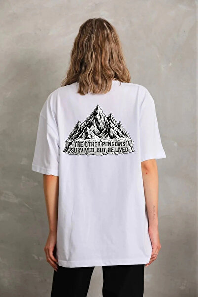 velmorafashion Velmora Premium Women's Nihilist Penguin Themed Oversize Crew ...