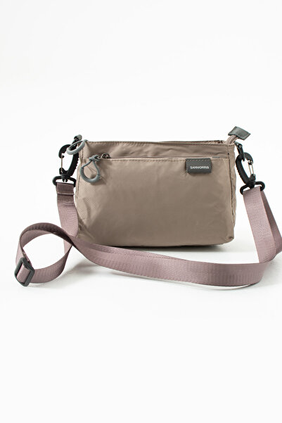 Sanmorris 600 Women's 3-Compartment Parachute Fabric Adjustable Crossbody Bag