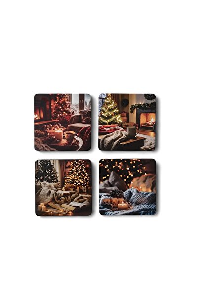 Hedea Cozy Home Coaster Set 2