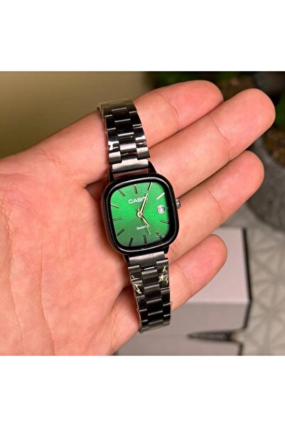 Zarif LTP Women's Black-Green Wristwatch