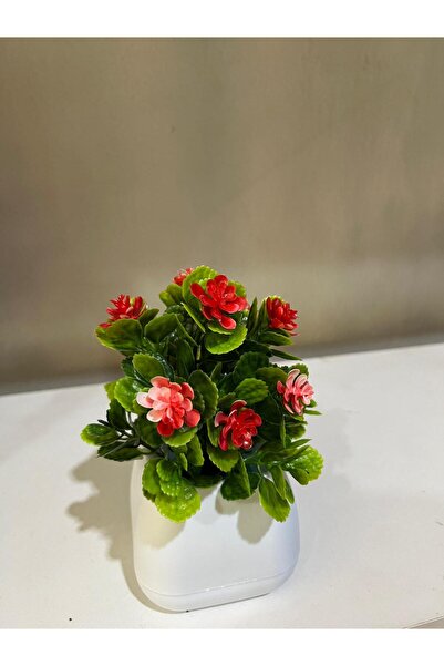 lameko مجموعة زهور صناعية للزينة على الطاولة والحمام والشرفة والمطبخ