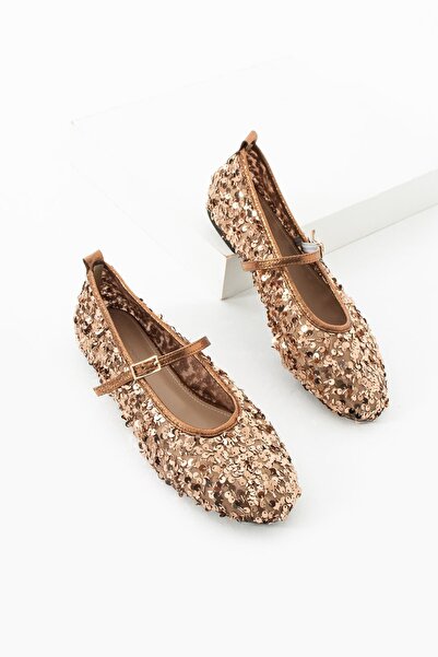 diclepolat Women's Sequin Belt Detailed Babet Carino