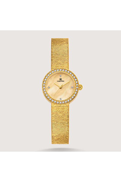 Louis Nice Elegant Women's Watch with Rattan Design
