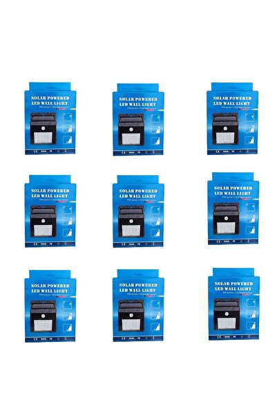 Generic مصباح جداري LED يعمل بالطاقة الشمسية 7+2 مع مستشعر حركة ليلي | إضاءة ...