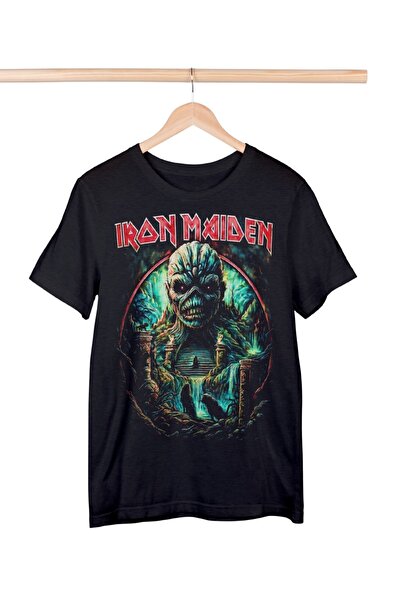 Texclusive Tricou Iron Maiden negru unisex