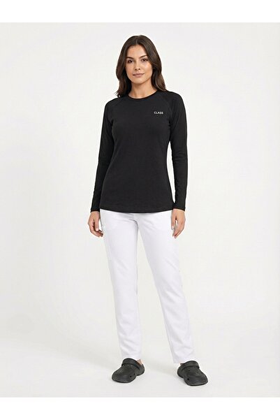 Class Üniforma Body negru pentru femei (Underscrubs)