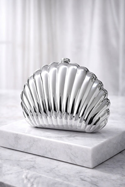 Firibu Satin Black Evening Dress Clutch – New Season with Chain Strap for Wed...