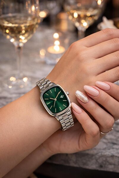 LOOQ Steel Strap Calendar Women's Wristwatch