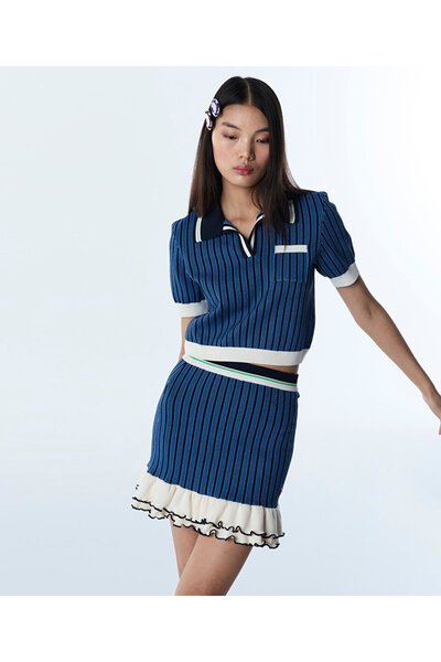 Twist ÇİZGİ JAKARLI TRİKO