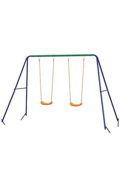 ART Complex de joaca, 2 leagane, multicolor, 3-8 ani, 269x160x180 cm