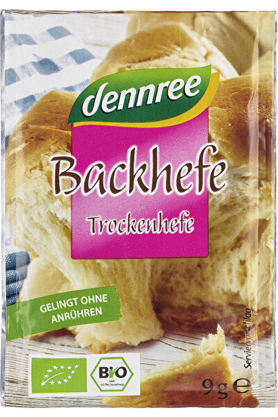 Dennree Organic active dry yeast 3x9g