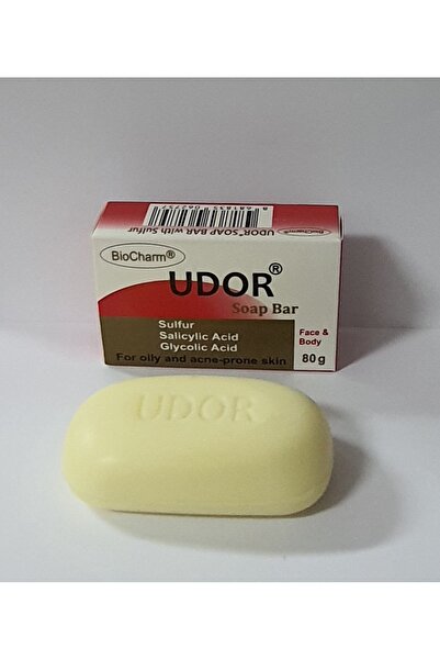 UDOR BİOCHARM - Kükürtlü Sabun - Yağlı ve Sivilceli / Akne eğilimli ciltler i...