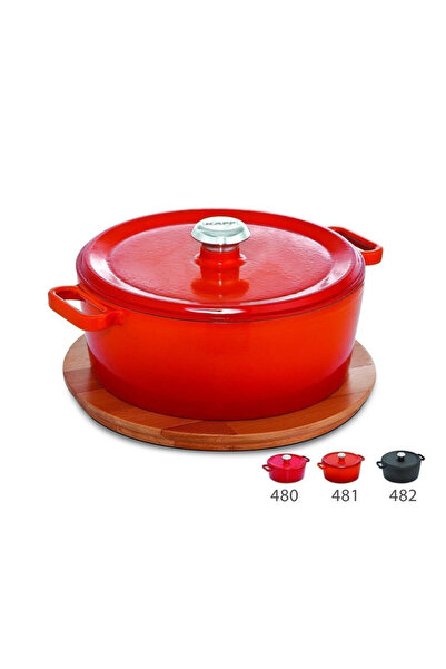 Kapp Ahşap Altlık - Döküm Tencere 24 cm