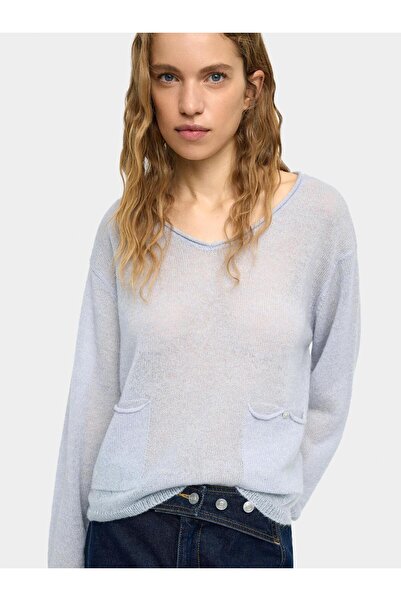 PARFOIS Cepli Yün Karışımlı Kazak