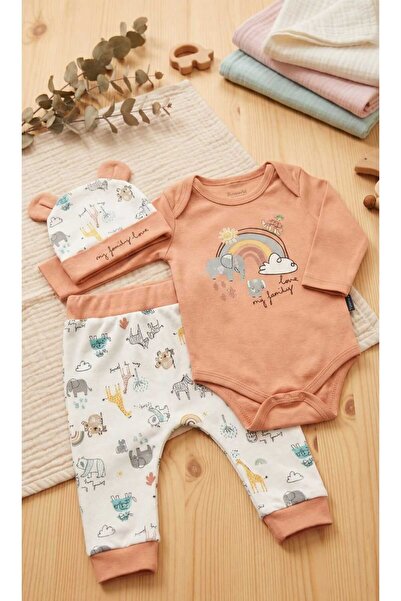 Miniworld kız bebek zıbınlı takım fil üçlü