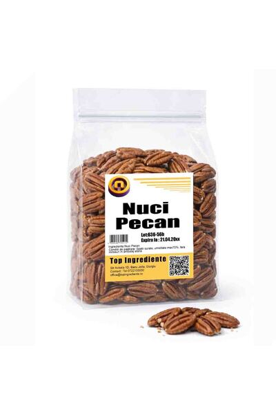 Top Ingrediente Natural Shelled Pecan Nuts – Fine Taste - 1KG